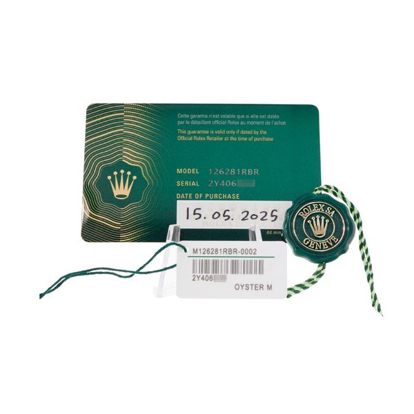 Rolex Datejust 126281 RBR